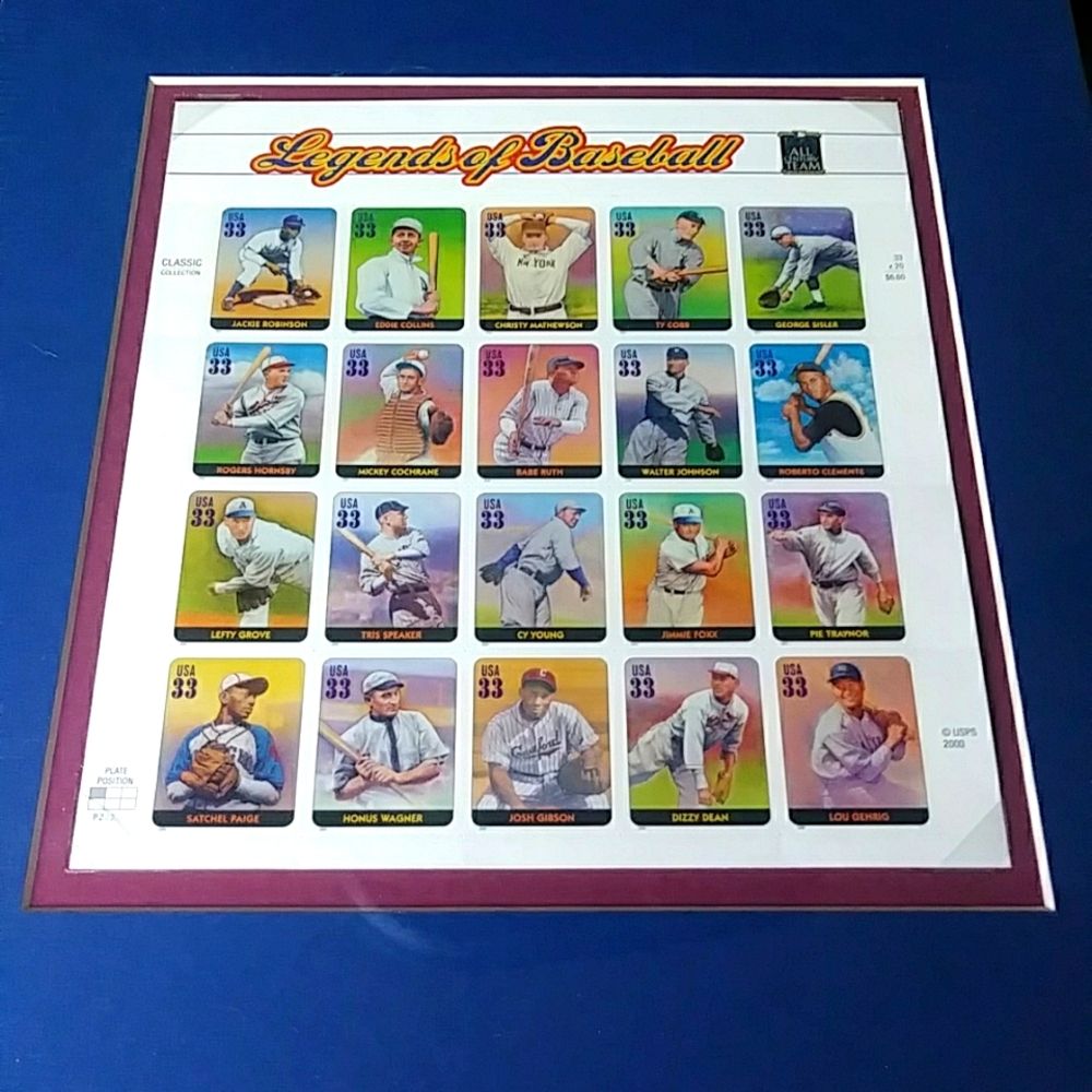 Legends of baseball sealed set of 2 . 2000 set.